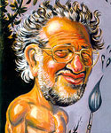 Joe Kubert. The Master of Storytelling!  Done in Acrylics.