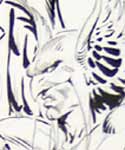 Hawkman2. Comic Con. Art by Sergio Cariello