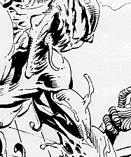 CARNAGE vs Spidey. Art by Sergio Cariello.©Marvel