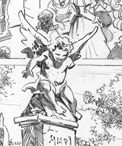Stories of the Saints:Saint Ann.&copy;Arcadius Press! Pencils and Inks by Sergio Cariello.