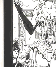 The Iron Ghost! &copy;Chuck Dixon and Sergio Cariello. Art by Sergio Cariello