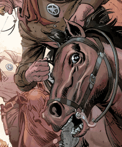 The Lone Ranger.&copy;Dynamite Entertainment! Pencils and Inks by Sergio Cariello.  Colors by Dean White