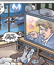 Munce-Man, &copy;Munce Group . Art by Sergio Cariello, colors by Nick Bell, letters by Dave Lanphear.