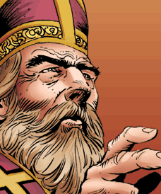 Stories of the Saints:Saint Nick.&copy;Arcadius Press! Pencils and Inks by Sergio Cariello.  Colors by Daniel Burton