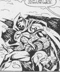 Azrael. vs Batman .Art by Sergio Cariello.&copy;DC Comics