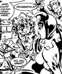 Inked by Mark Pennington.&copy;DC Comics